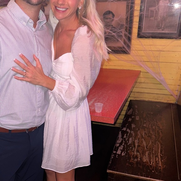 ASTR white mini dress - Picture 3 of 7